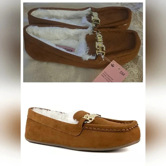 Juicy Couture Intoit Women's Moccasin Slippers - Picture 1 of 8